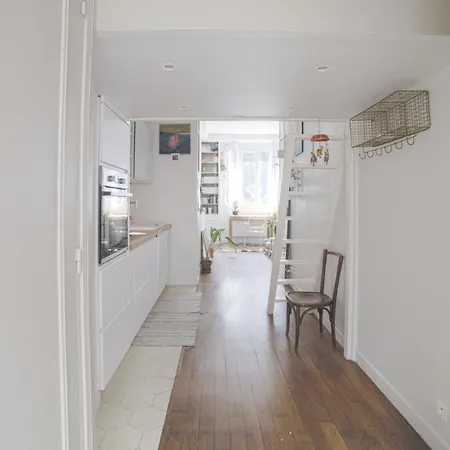 Beautiful And Bright Duplex Studio - - Welkeys Paříž